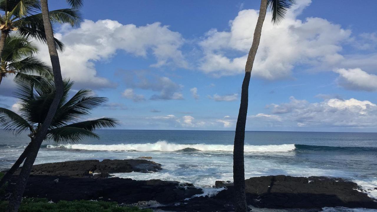 Oceanfront-Incredible Views, Surf Break & Romantic Sunsets At Bali Kai 223 Kailua-Kona Exteriör bild