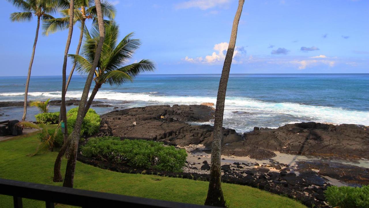 Oceanfront-Incredible Views, Surf Break & Romantic Sunsets At Bali Kai 223 Kailua-Kona Exteriör bild